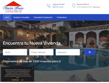Tablet Screenshot of masterhouse.es