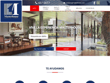Tablet Screenshot of masterhouse.com
