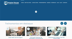 Desktop Screenshot of masterhouse.com.br